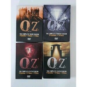 Oz Series Seasons 3, 4, 5, 6 - Lot Of 4